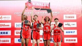 FIBA3x3ユース・ネーションズリーグ2025アジアSTOP１…女子日本代表が中国代表を破り優勝