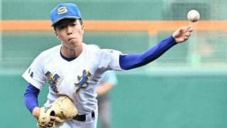 多彩な変化球テンポ良く　エースとして投げきった聖光学院の大嶋投手