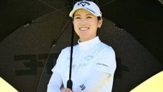 24歳美女ゴルファーが「岡山」オフショット披露　シャインマスカットより小顔？　デコルテ全開のノースリーブ姿がまぶしい