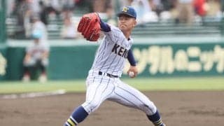 トミー・ジョン手術から復帰した健大高崎の147キロ左腕が久しぶりの甲子園マウンドも...ストレート走らず2失点