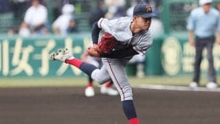 京都国際・西村が、160球3失点の粘投！チェンジアップを駆使し緩急で健大高崎打線を封じる【25年夏甲子園】