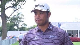 松山英樹「状態は変わらずいい方向に向かっている」　プレーオフ第2戦へ意気込み