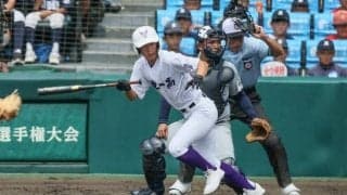 関東第一、四球を足がかりに攻略　中越は要所での守備の乱れ響く