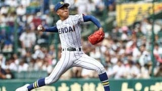 最速タイ155キロ　健大高崎・石垣元気「プロしかめざしてない」