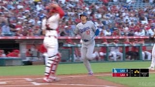 うかつに歩かせられない…大谷翔平、“打たずして”ホームインの瞬間「さすが」「得点数バグやろw」好走塁光る生還シーン