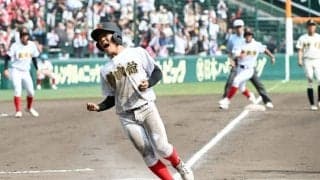 客席ざわつく代打、積極的なベンチワーク　強豪を下した創成館