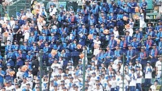甲子園に現れた女子応援団が「気になる」　華やかな“和装”で登場…ファン注目「カッコいいな」