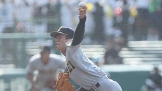 仙台育英が早くも継投策！3回にエース左腕投入でピンチ脱する好救援！【25年夏甲子園】