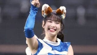 「めちゃめちゃ可愛すぎでした」“元Fガール美女”が始球式に登場「やっぱユニも似合うよなー」サヨナラ勝ちで勝利の女神に