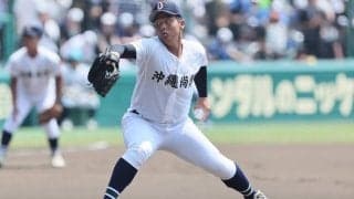沖縄尚学が2試合連続の完封勝ち！注目の2年生左腕は4回5奪三振！次戦はベスト8かけ仙台育英と対戦！【25年夏甲子園】