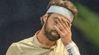  なぜ？勝利直後にラケット破壊 