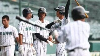 不戦勝の津田学園、横浜との次戦へ意気込み　「自分の投球するだけ」