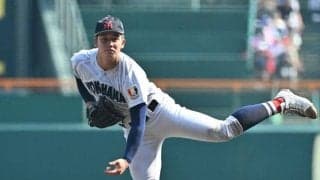 大会初登板でもぴしゃり　横浜・奥村頼人の「優勝投手」へのこだわり