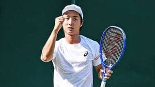 望月慎太郎 快勝で8強