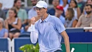 シナー BIG4に続く連勝記録で4強