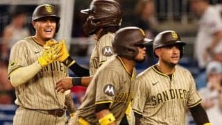 ド軍の9ゲームの“優位”はなぜ縮まった？ 首位浮上のパドレスナインも驚く猛追のワケ「もう全てはこっちの手の中にある」