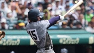 花巻東・古城は試合後に号泣、終盤怒涛の追い上げも実らずチームは2回戦敗退【25年夏甲子園】