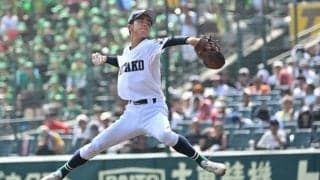 後悔なく投げ抜いた佐賀北の稲富　「球場と一体となって楽しめた」