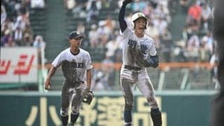 誕生祝いのプロテインを力に走者一掃三点打　明豊・辻田「最高です」