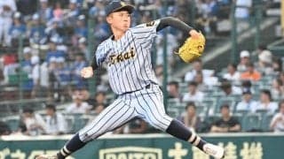 初戦の悔しさ「取り返す」と誓って力投　東海大星翔の水野右京投手