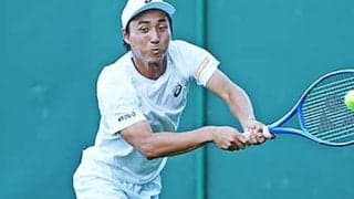 望月慎太郎 第4シード撃破し4強