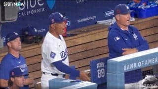 ドジャー・スタジアム騒然！ 首位攻防戦、疑惑の“ノースイング”にロバーツ監督も怒り爆発 「この1球は大きい」