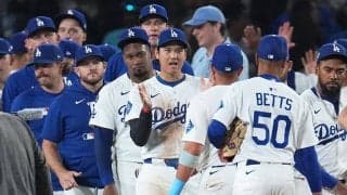 大谷翔平出場の試合でX困惑「デカいな…」　中継に映った“日本産”にどよめき