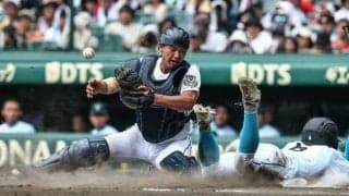 大舞台のスイング、両親に届いた　岡山学芸館・前田蓮斗選手