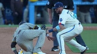 ドジャース相手にまさかの珍事「3/4」　パドレスが繰り返した“失敗”に騒然「見たことない」