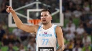 スロベニア代表のルカ・ドンチッチがユーロバスケット前哨戦で右ヒザを打撲