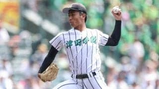 最後まで強気の投球　津田学園・エース桑山「横浜とやれて良かった」