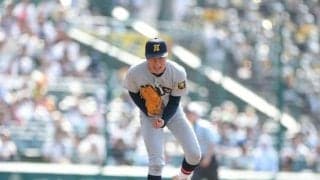「この仲間がいてこその3年間」　仙台育英の吉川投手、最後の打者に