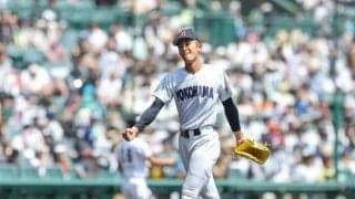 ピンチでも笑顔を絶やさない　横浜・織田投手は春の選抜から変わった