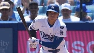 ド軍、パドレスとの3連勝で首位守る　ベッツが8回決勝弾…大谷はダルビッシュから安打