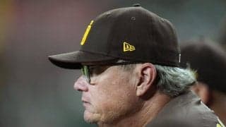 ド軍戦3連敗に落胆隠せず…　パドレス監督、主砲への判定に“イライラ”「残念だった」