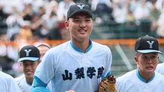 規格外のスケールに思わず「なんだこいつ」”怪物二刀流”菰田陽生との出会いを山梨学院・吉田監督が明かす【25年夏甲子園】