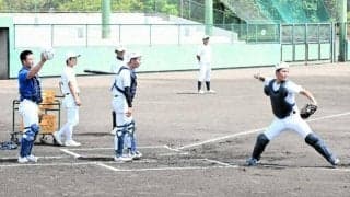 意気込む選手ら、きょう準々決勝　横浜戦に向け県岐阜商が最終調整