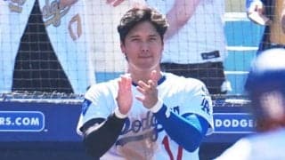 ベッツ勝ち越し弾→大谷翔平は「分っていた」　ベンチで“即反応”…米注目「気に入ったようだ」