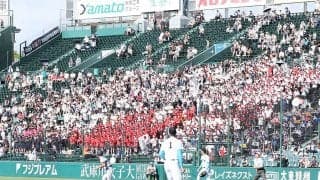甲子園で開始直後に「最高すぎる」　午前8時に流れた“神曲”に「爽やかな朝や」