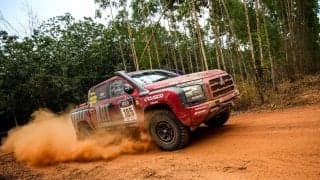 AXCR2025 レグ5：チーム三菱ラリーアートの田口勝彦「行ける範囲で逆転したい」