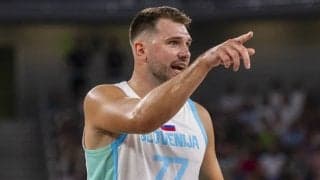 右ヒザ打撲と診断されたスロベニア代表のルカ・ドンチッチがイギリスとの強化試合で復帰へ