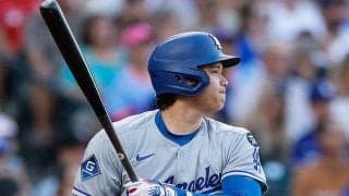 顔面を襲った大谷翔平の171.4キロ　実況も思わず絶叫…恐怖の瞬間「危うく事故」