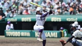 「今年は自然と手が出た」2年連続のラストバッターも関東第一・坂本が見せた成長【25年夏甲子園】