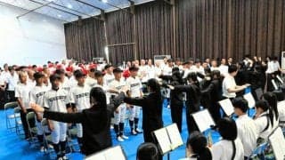 中京4連覇へ激励のエール　24日開幕の全国高校軟式野球大会に出場