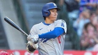 「フェンス直撃かと…」大谷翔平44号に騒然　異次元打球にファン唖然「19度はえぐいって」