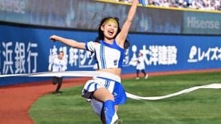 DeNA“速すぎるチア”Akiが今季限りで卒業　誕生日に電撃発表「全力で走り続けます」