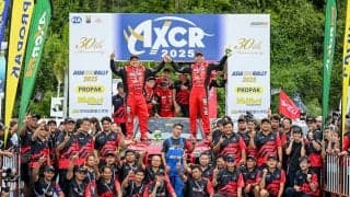 AXCR2025：3年ぶり優勝、チーム三菱ラリーアートの増岡浩監督「三菱自動車らしい強さを取り戻せた」