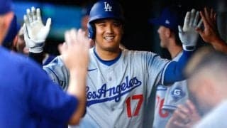 44号は「まるでレーザーのような一撃」大谷翔平の弾丸ライナーに米メディアが熱狂 本塁打数でシュワバーに並び再びリーグトップタイ