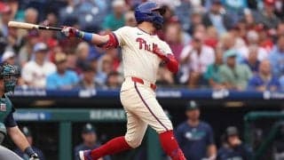 シュワーバー、リーグ単独トップ45号　2戦連発でまたも大谷をリード…1試合5打点の大活躍