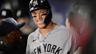 ヤンキース、主砲ジャッジの2年連続40号を皮切りに9本塁打 “微妙な食い違い”があったブーン監督も称賛「完璧な一発だ」